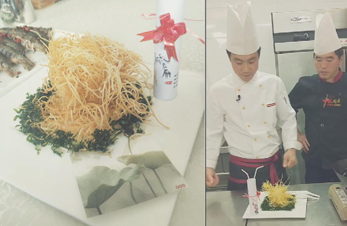 CCTV10《味道》欄目組來海東青酒店拍攝上榜菜品啦